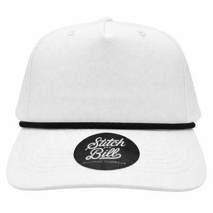 Performance 5 Panel Rope Baseball Cap Air Flow Men Women