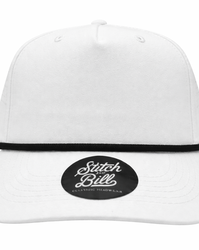 Performance 5 Panel Rope Baseball Cap Air Flow Men Women