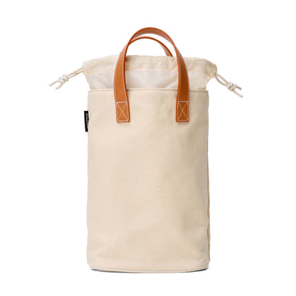 "Tuscany" Canvas Double Wine Tote (Personalizable)