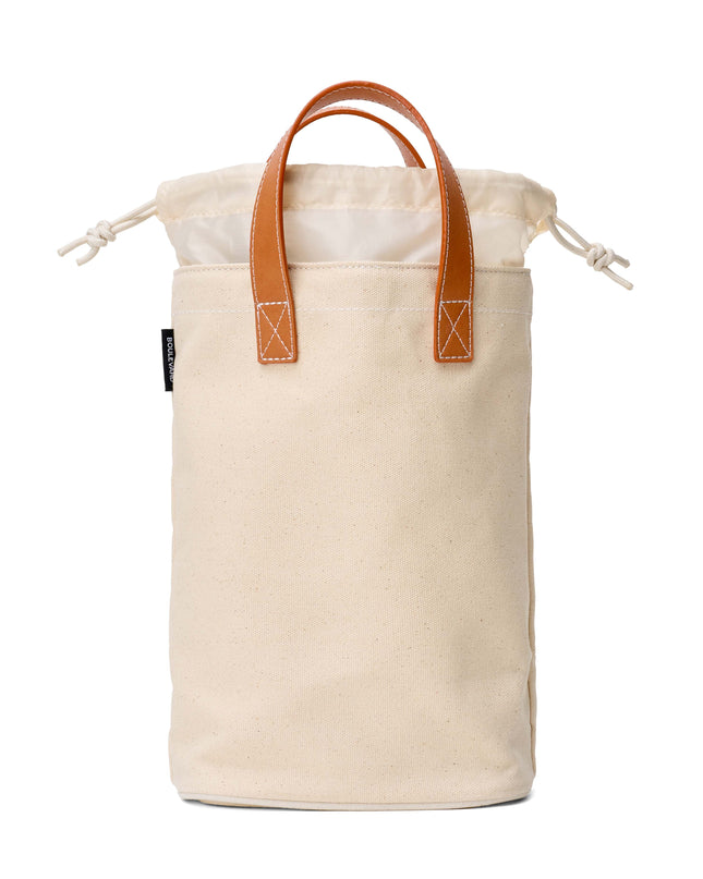 "Tuscany" Canvas Double Wine Tote (Personalizable)