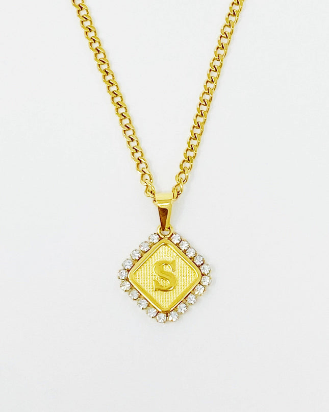Aztec Delight Initial Necklace