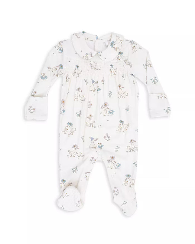 Pretty Golf 2 Way Ruffle Back Zipper Footie
