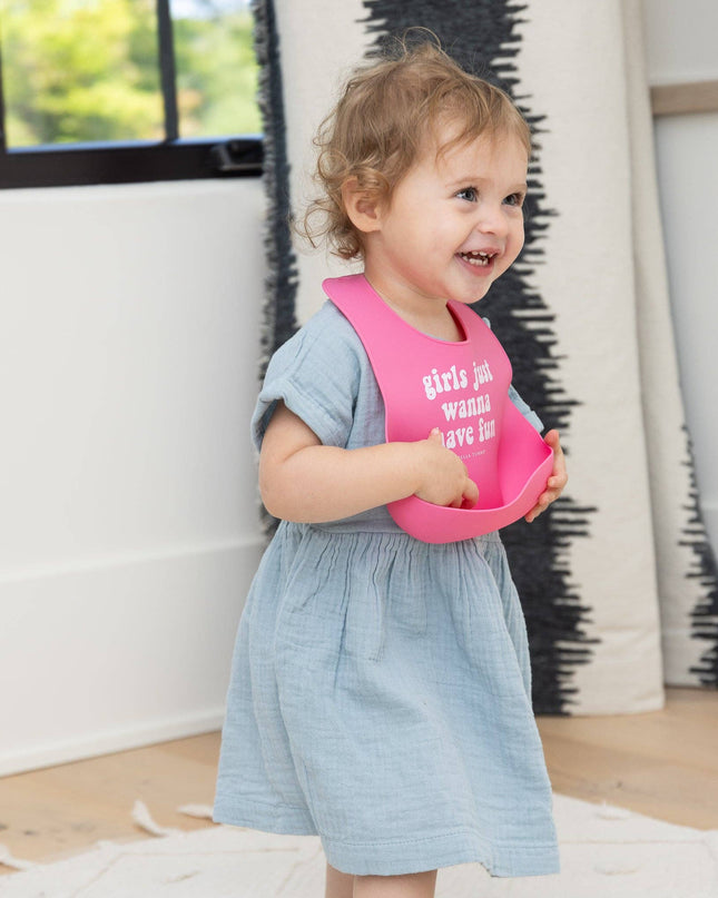Girls Just Wanna Have Fun Wonder Bib