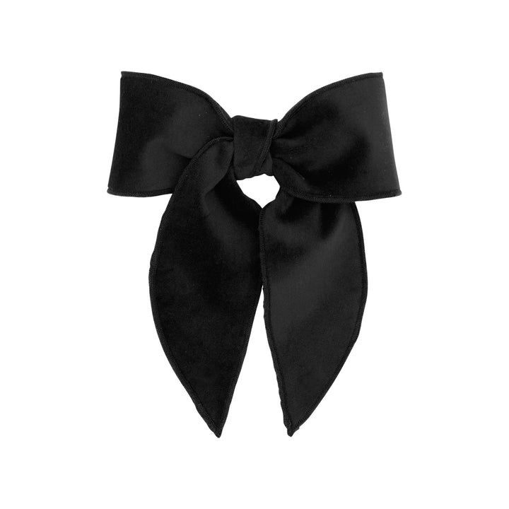 Medium Velvet Bowtie with Twisted Warp and Whimsy Tails
