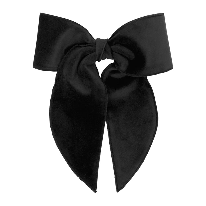 King Velvet Bowtie with Twisted Wrap and Whimsy Tails