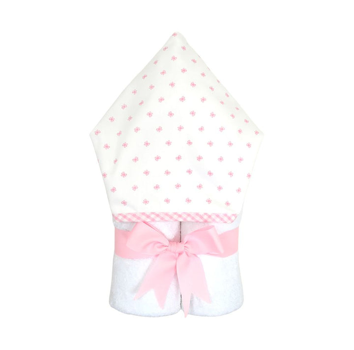 Personalized Bow Fabric Hooded Towel