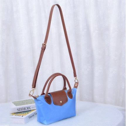 Britney Nylon Double Handle Crossbody Bag