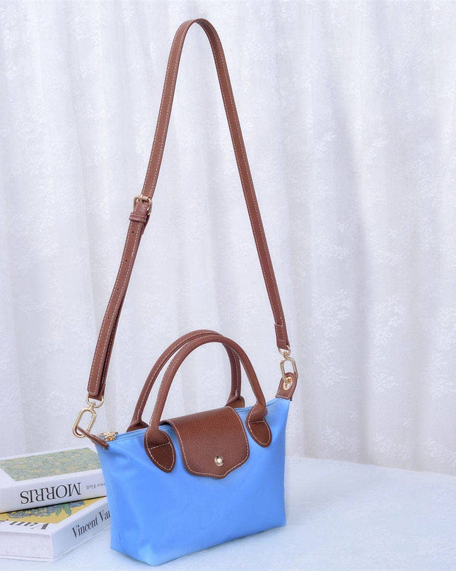 Britney Nylon Double Handle Crossbody Bag