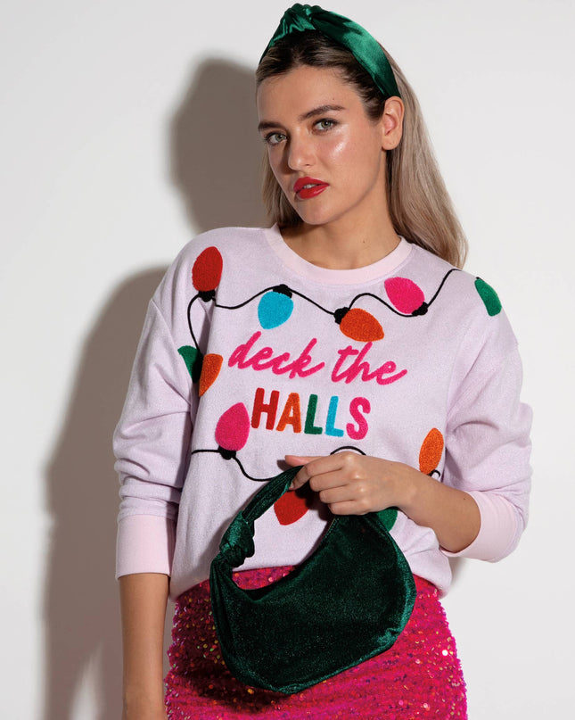 CHRISSY KNOTTED VELVET TOP HANDLE BAG
