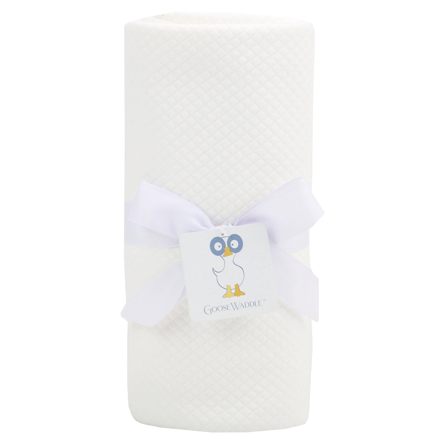Personalized Knit Blanket - White