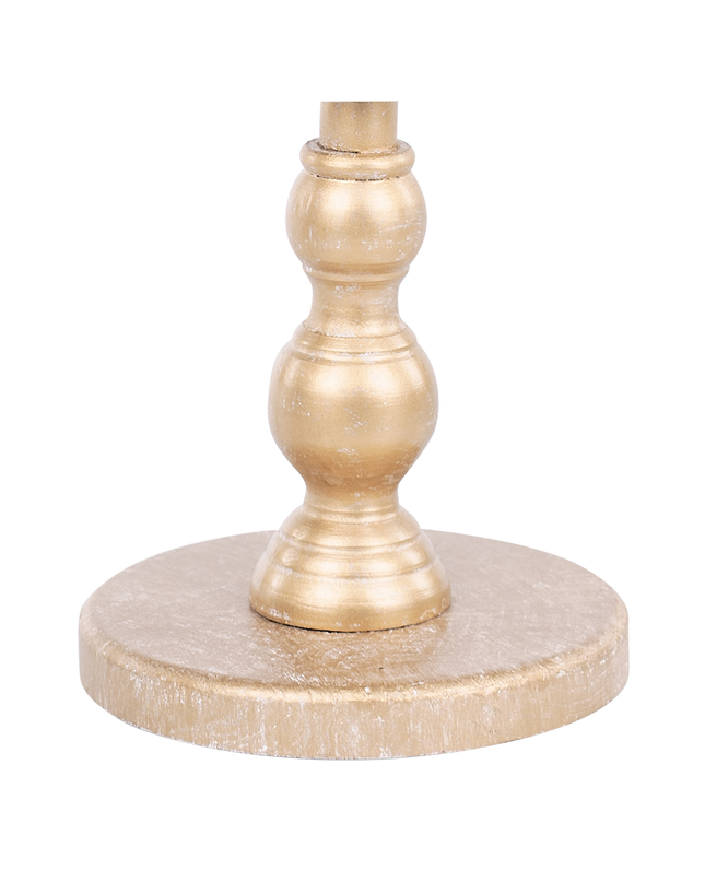 Gold Wood Base For Toppers