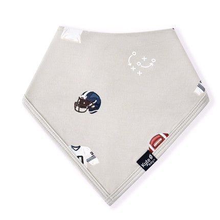 Kyte Baby Bib in Vintage Football