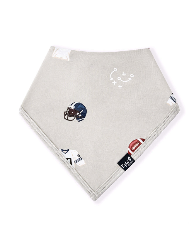 Kyte Baby Bib in Vintage Football