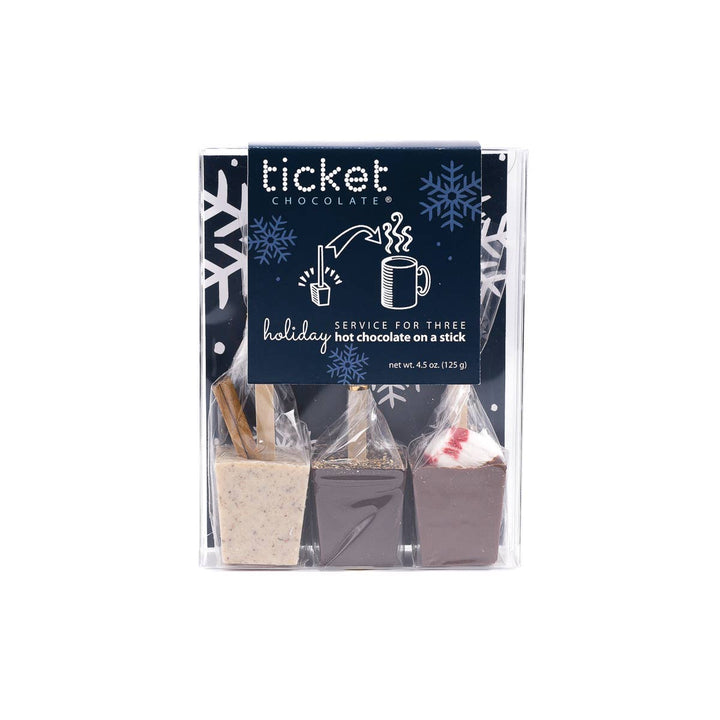 Hot Chocolate on a Stick - Pack of 3, Holiday Gift