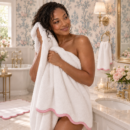 Bath Towels – Fluffy, Ultra Soft & Highly Absorbent (4 pieces)