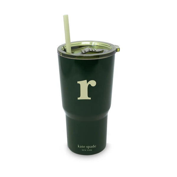 Just Mine Initial Stainless Steel Tumbler
