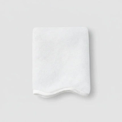 Luxury Scallop Piping Bath Towel Sets (6-Piece)