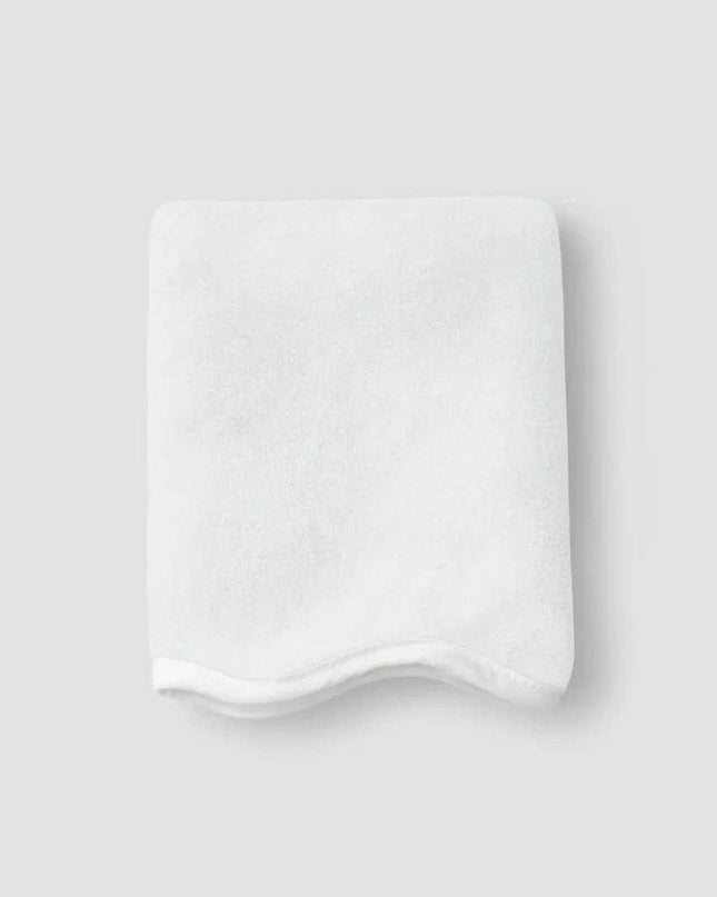 Luxury Scallop Piping Bath Towel Sets (6-Piece)