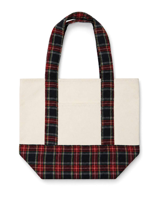 TARTAN  Canvas Mini Tote Bag