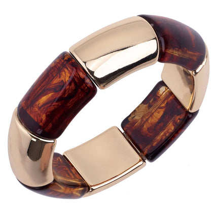 Jasmine Resin Stretch Bracelet