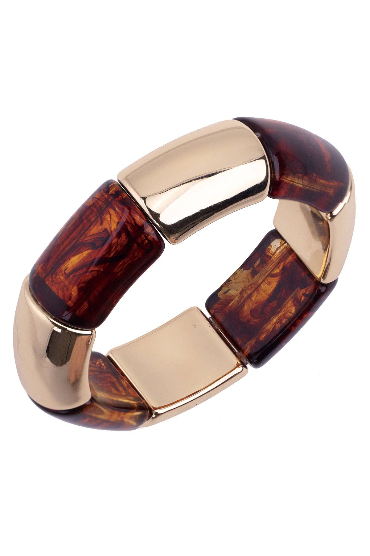 Jasmine Resin Stretch Bracelet