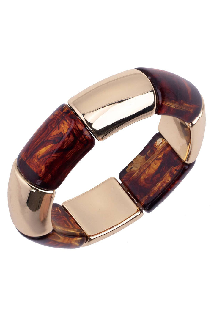 Jasmine Resin Stretch Bracelet