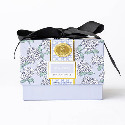 Hydrangea 3-Wick Boxed Soy Wax Candle
