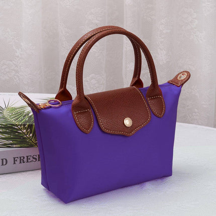 Britney Nylon Double Handle Crossbody Bag