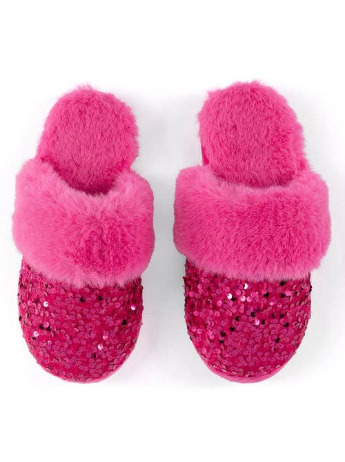 FIESTA SLIPPERS, MAGENTA