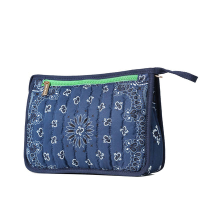 Bandana Print Pouch - Beau Navy