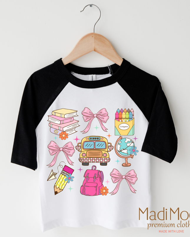 Cute Girls School Shirt - Back To School Shirt