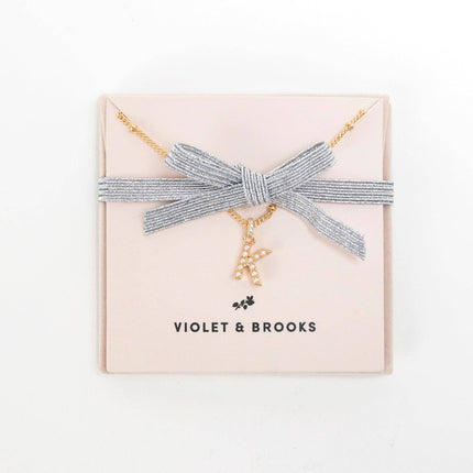 Mini Pearlie Initial Necklace