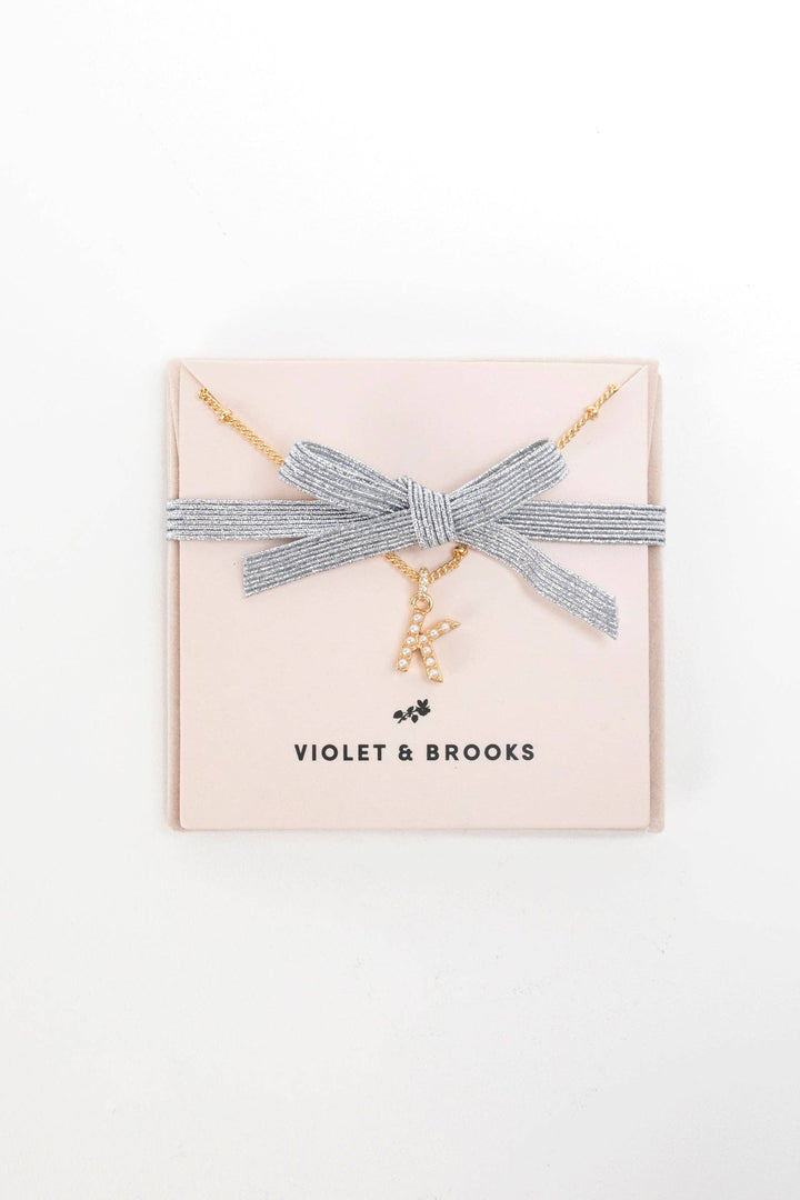 Mini Pearlie Initial Necklace