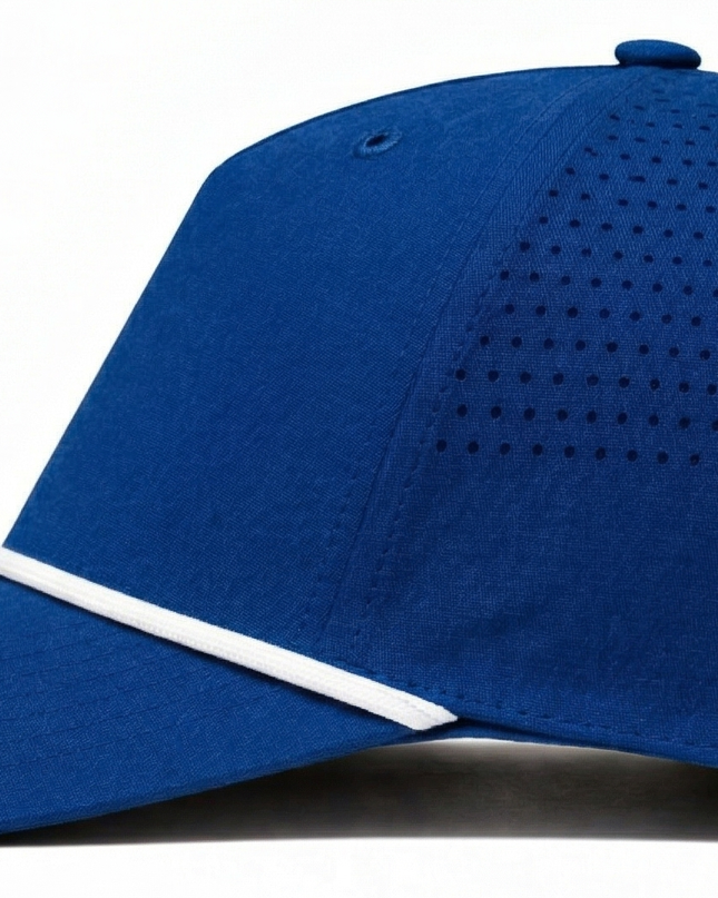 Performance 5 Panel Rope Baseball Cap Air Flow Men Women