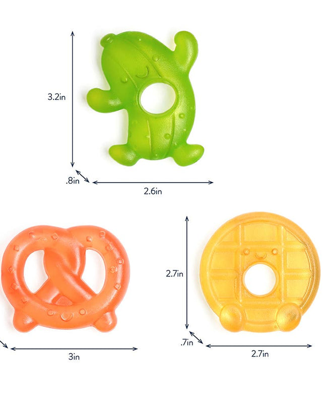 Cutie Coolers™ Water Filled Teethers (3-pack)