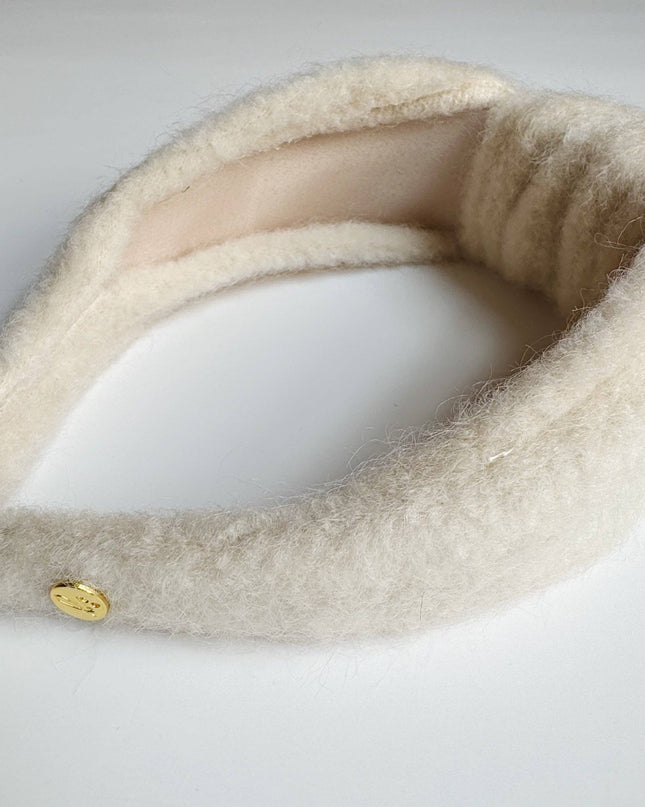 Cozy Fuzzy Cloud Knotted Headband