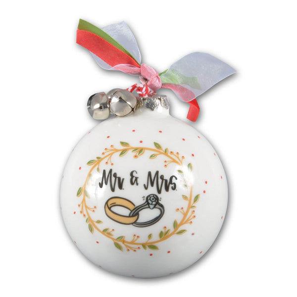 3.5" Mr & Mrs Ornament