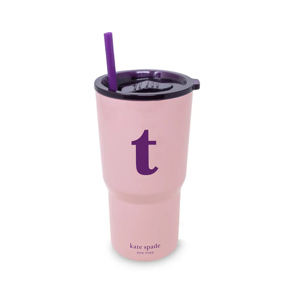 Just Mine Initial Stainless Steel Tumbler