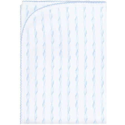 Blue Twirls Blanket