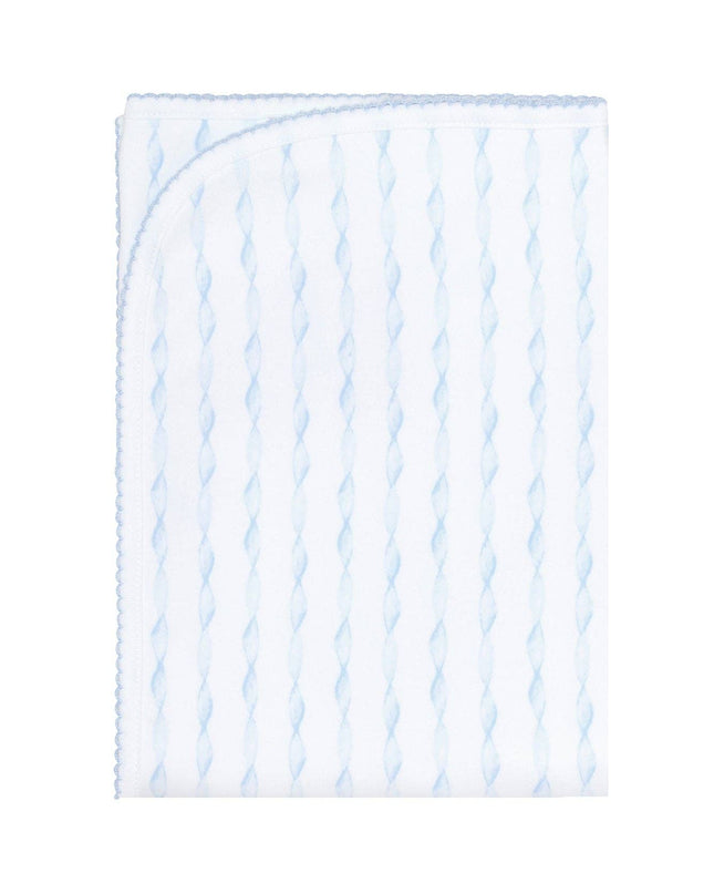 Blue Twirls Blanket