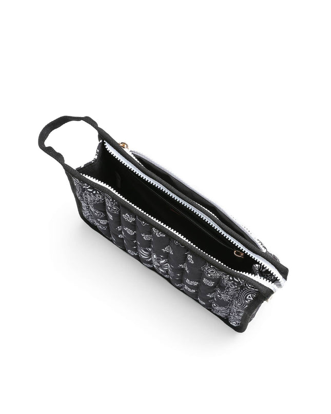 Bandana Print Pouch -Beau Black