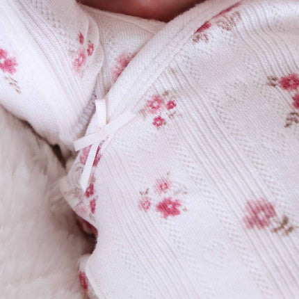 2pc Pointelle Crossover Top & Bottom | Precious Posies