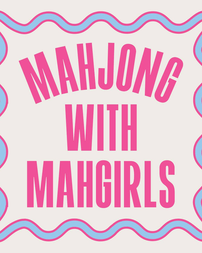 Mahjong Cocktail Funny Napkin | Mahgirls