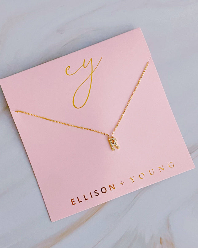 Understated Beauty Initial Necklace