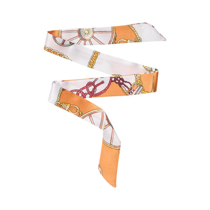 Silk Fashion Bag Scarves for Handbags