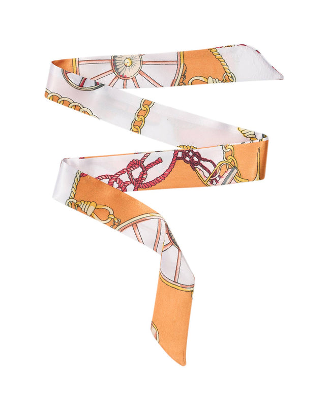 Silk Fashion Bag Scarves for Handbags