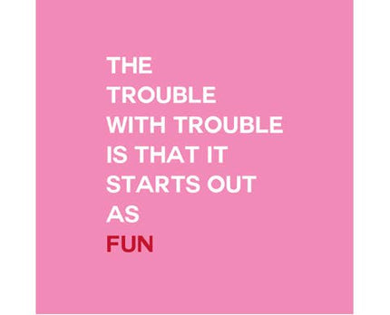 NAPKIN - The Trouble With Trouble is That it Starts....