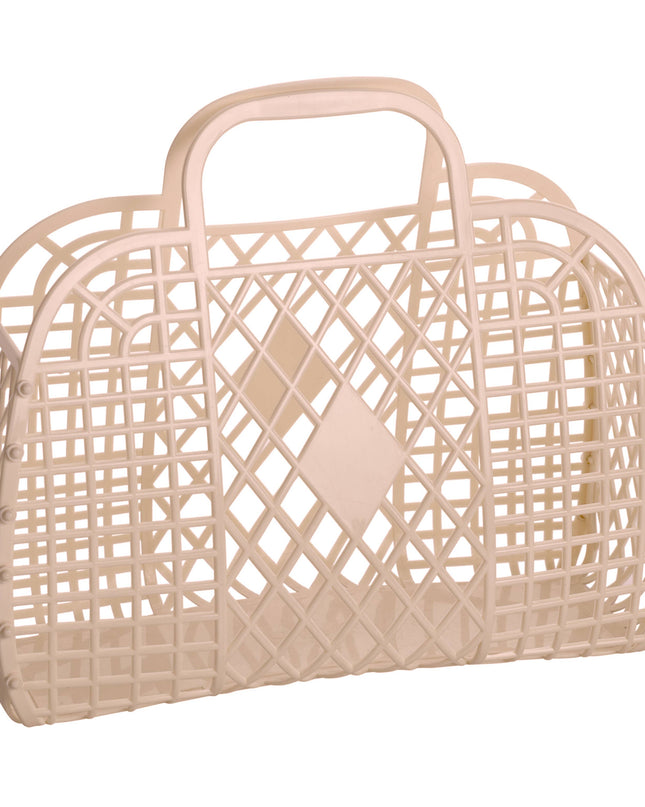 Retro Basket Jelly Bag - Large: Cream