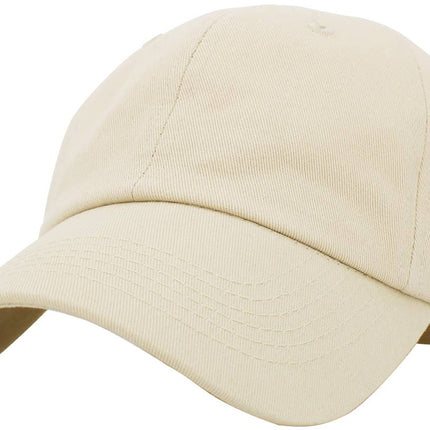 Blank Low Profile Cotton Baseball Cap