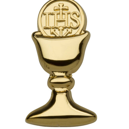Boys First Communion Gift Chalice Tie Pin - Gold